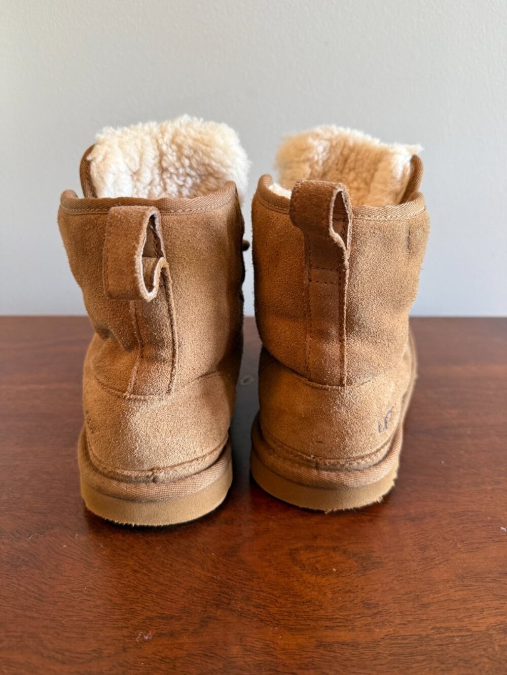 UGG Neumel Boots Men's Size 6 Chestnut Tan Suede Chukka Boots - Picture 6 of 7